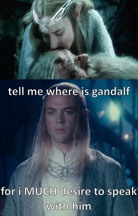 She told me where to go