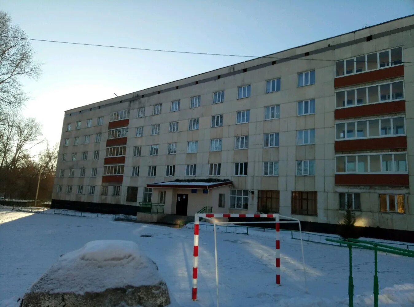 общежитие в интернате.