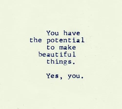 You are beautiful thing