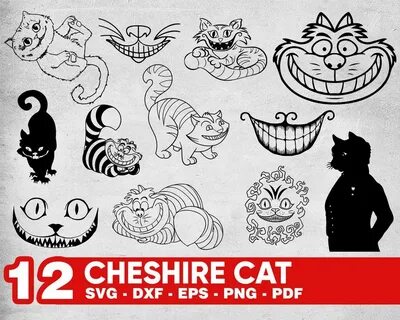 Cheshire Cat Svg Free - Layered SVG Cut File - Of The Best C