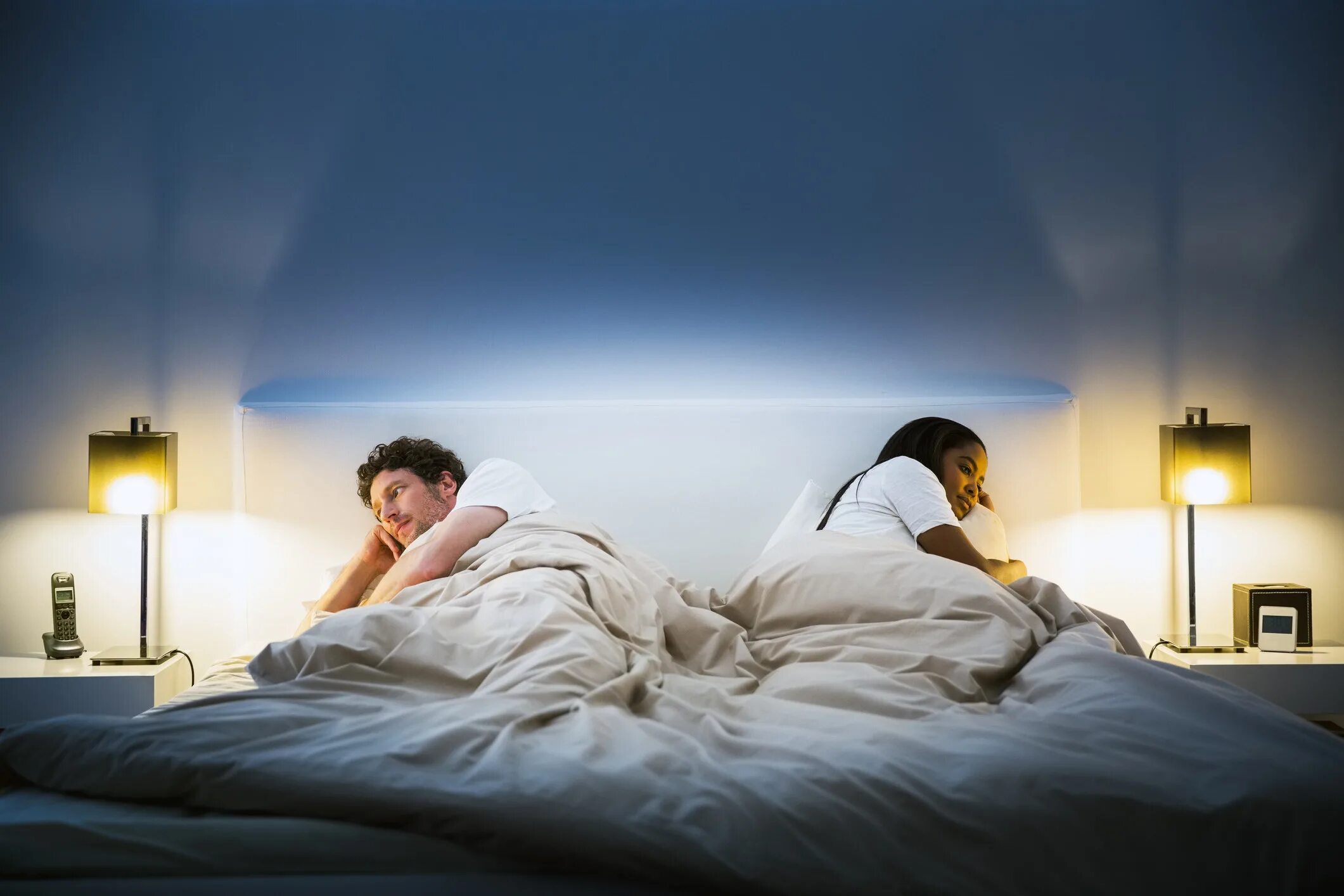 In your own bed