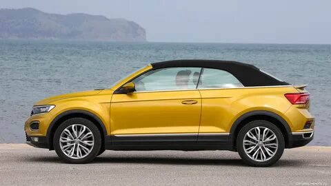 Volkswagen T-Roc Cabriolet (Turmeric Yellow) авто обои 3840x2160 4K UltraHD...