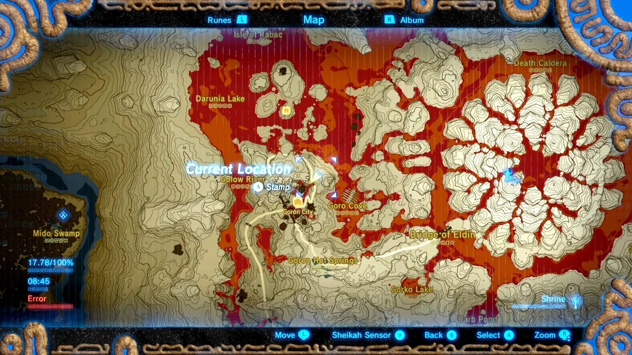 Zelda как попасть. Legend of Zelda Breath of the Wild Южный рудник. Северный рудник Зельда святилище. Zelda Breath of the Wild Южная шахта. Карта Зельды.