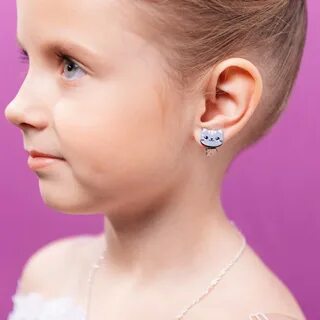 Серьги клипсы детские
