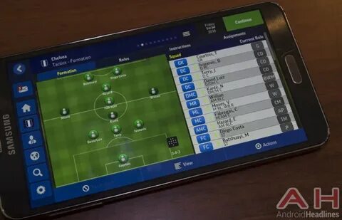 Football manager mobile