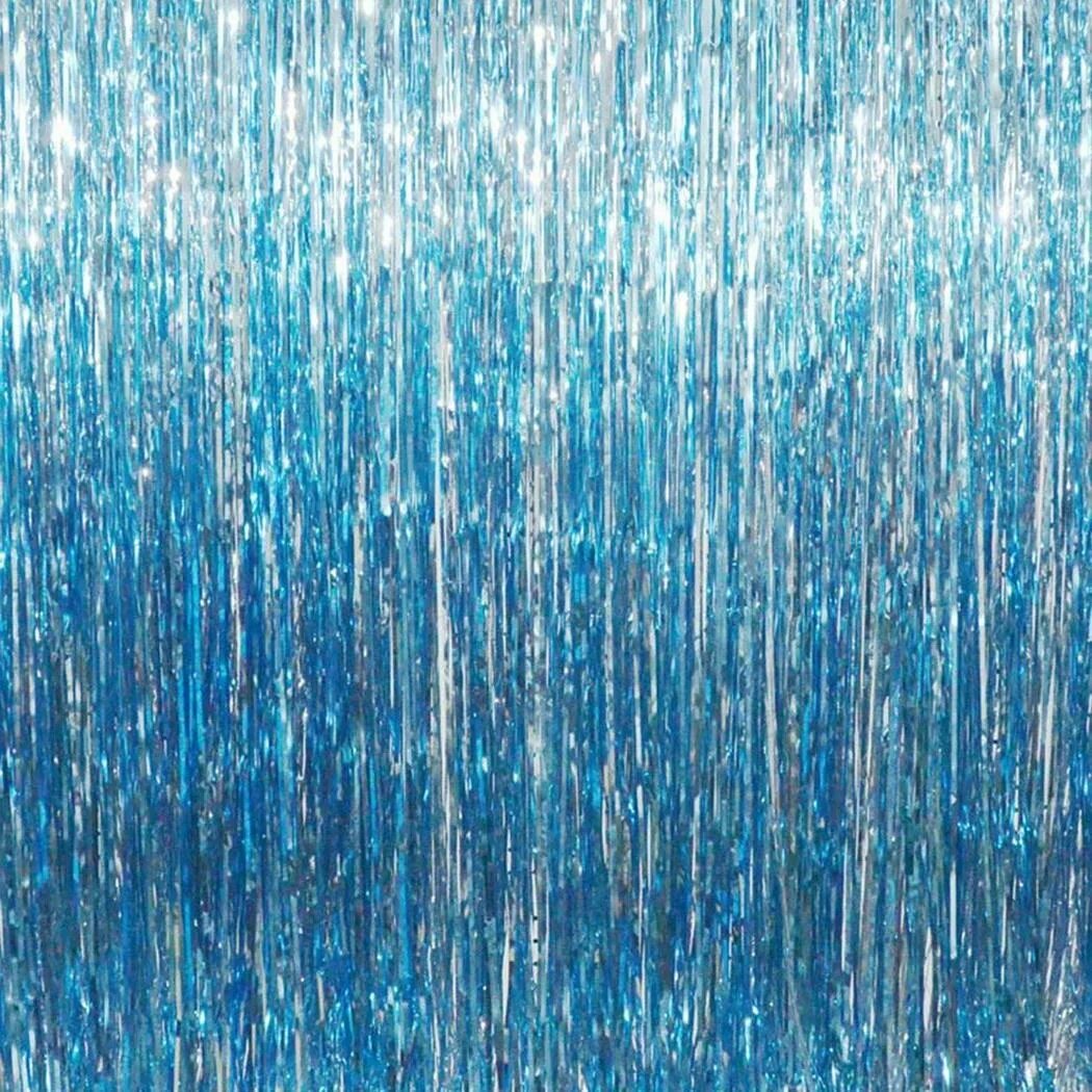 Мозаика растяжка голубая. Занавес дождик. Мозаичное панно дождь. Дождик серебристый. Rain украшения