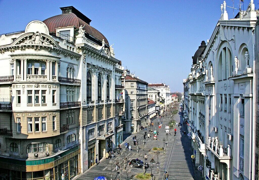 Город белград страна. Сербия столица Белград. Белгород Сербия. Улица Кнез Михайлова Белград. Белград столица Сербии улицы.