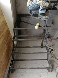 Делаем лестницу из металла