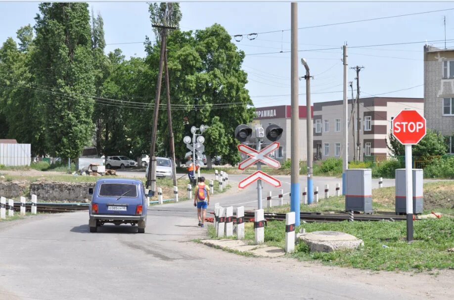 Проезд через территорию