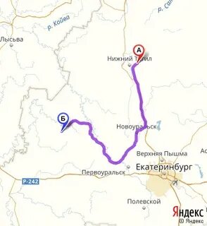 Расстояние нижняя тура
