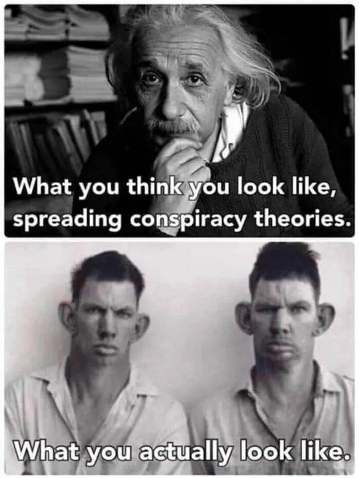 Had it up to here. Conspiracy Theories that turned out to be true.