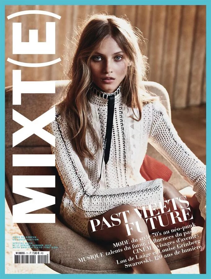 E magazine. Anna Selezneva campaigns.