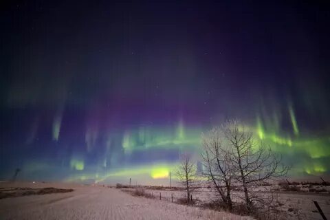Северная снежном
