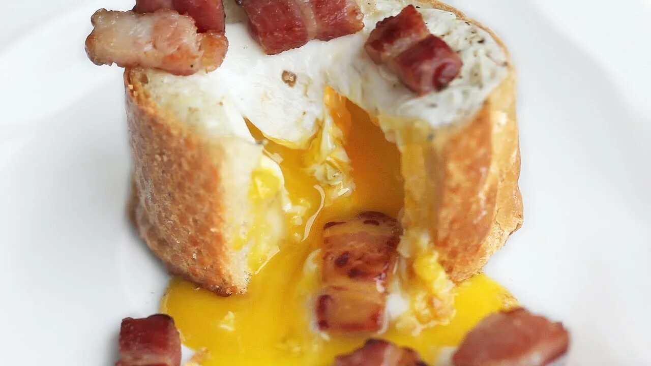 Bacon and eggs are