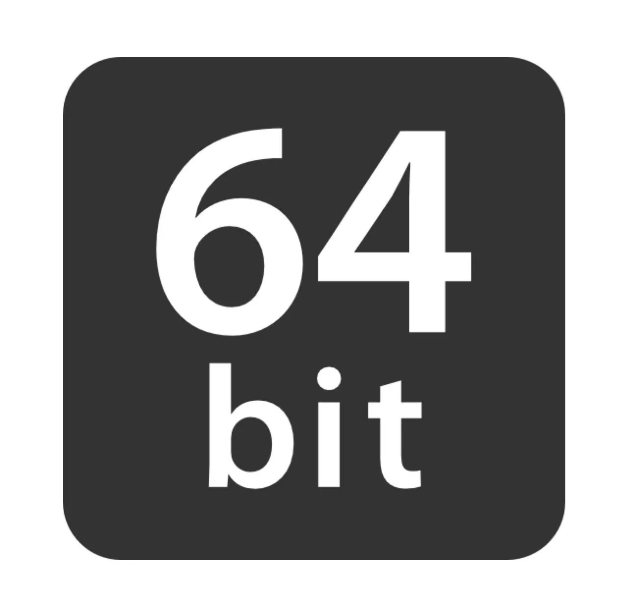 Bit icon. Значок бит. Иконка 64. 64 Картинка. 64 ГБ значок.