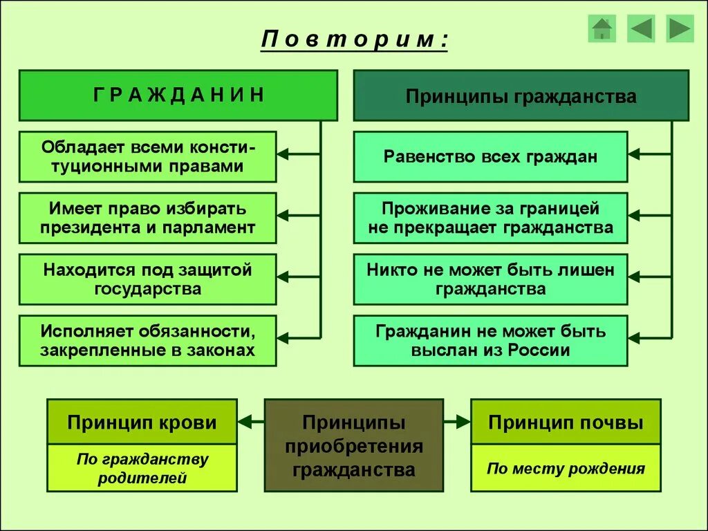 Основные признаки гражданства. Принципы российского гражданства схема. Гражданство схема понятие. Принципы гражданства РФ таблица. Принципы российского гражданства таблица.