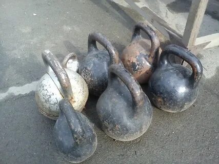 Двухпудовая гиря