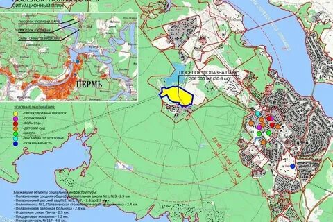 Полазна пермский край на карте