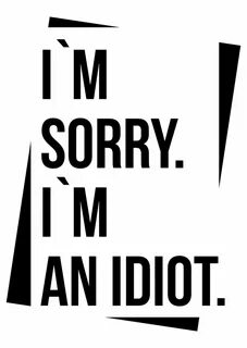 I m sorry but