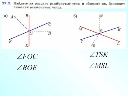 Сколько в развернутом угле