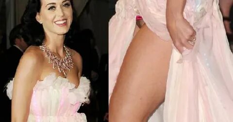 PHOTOS - Bal du MET 2010 : Katy Perry complètement nue sous sa robe fluores...