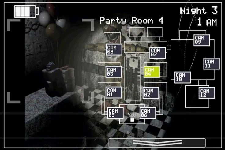 Как выглядит карта фнаф 1 Pin auf FNaF