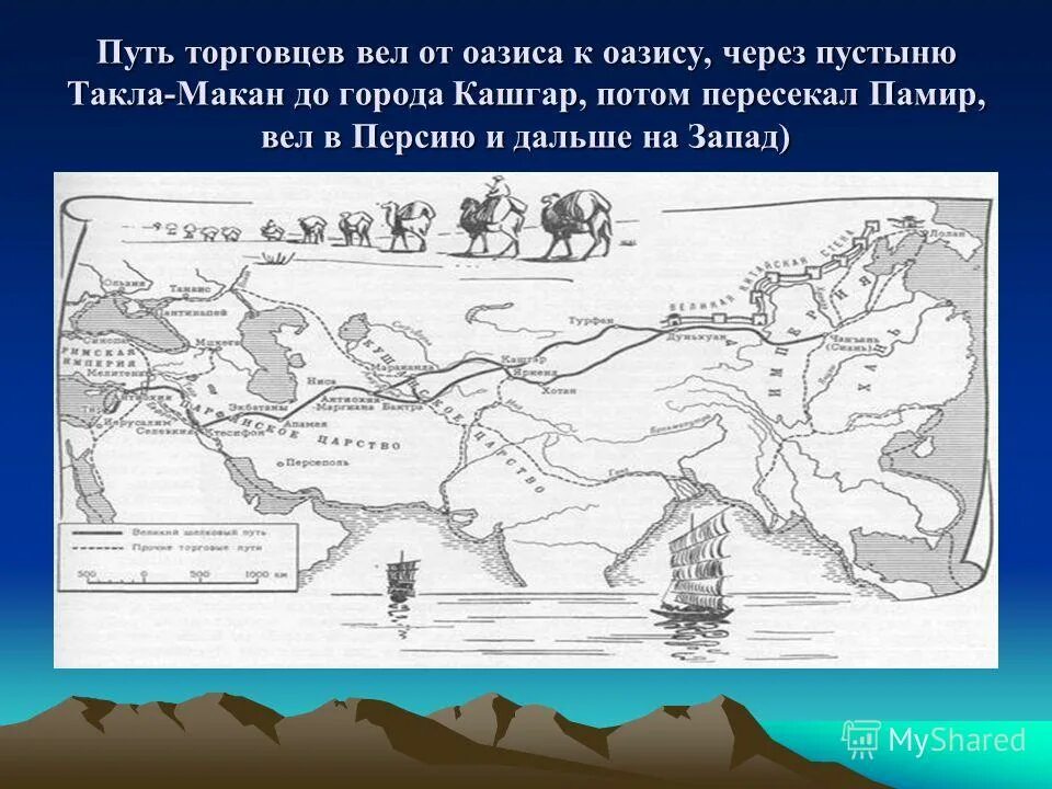 Страна поднебесная на карте история 5 класс