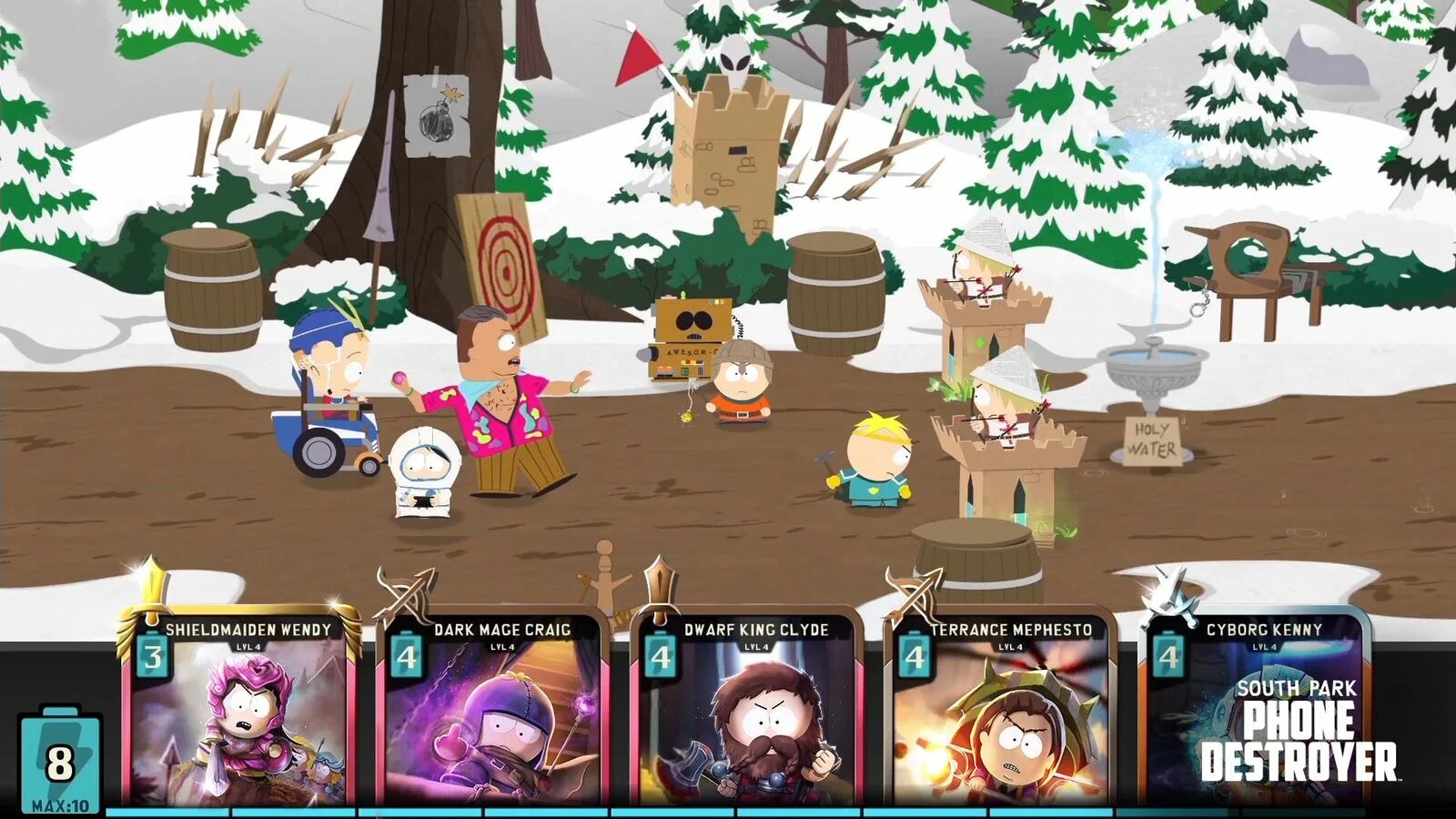 Game s starting. Южный парк игра разрушитель мобил. Южный парк игра Phone Destroyer. South Park Phone Destroyer игрок. South Park: Phone Destroyer геймплей.