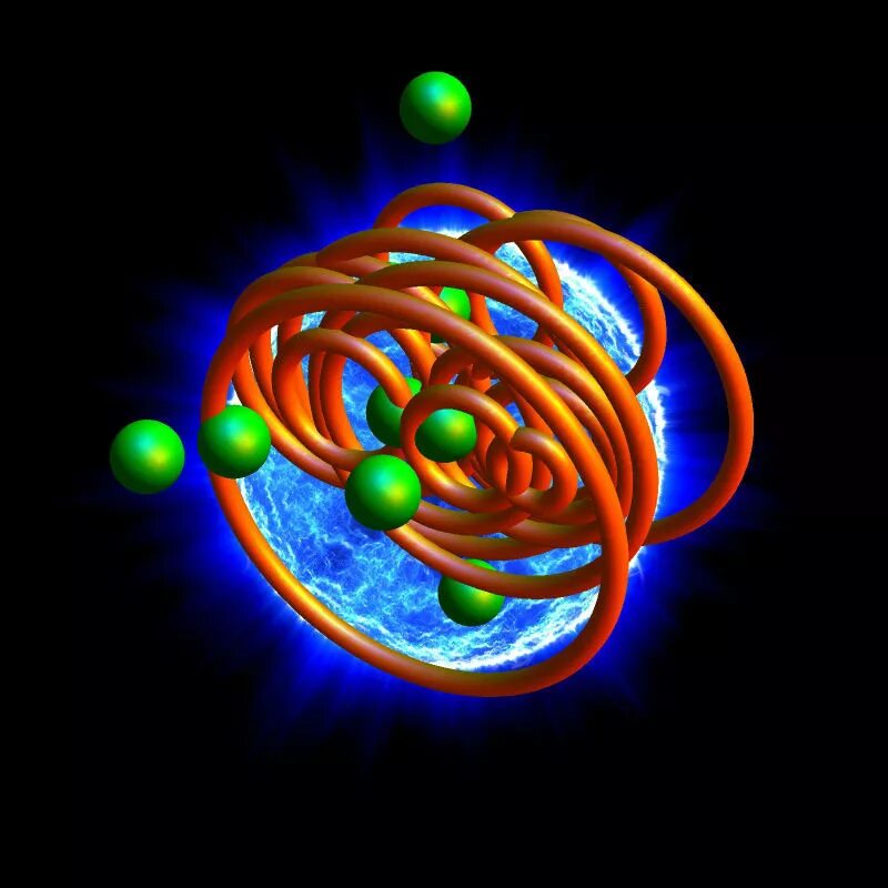 Модель ядра гелия. Квантовый Вихрь. Сверхтекучий гелий. Фотонный Вихрь. Сверхтекучесть гелия.