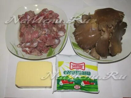 Калорийность куриных желудков