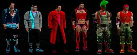 Saints row костюмы