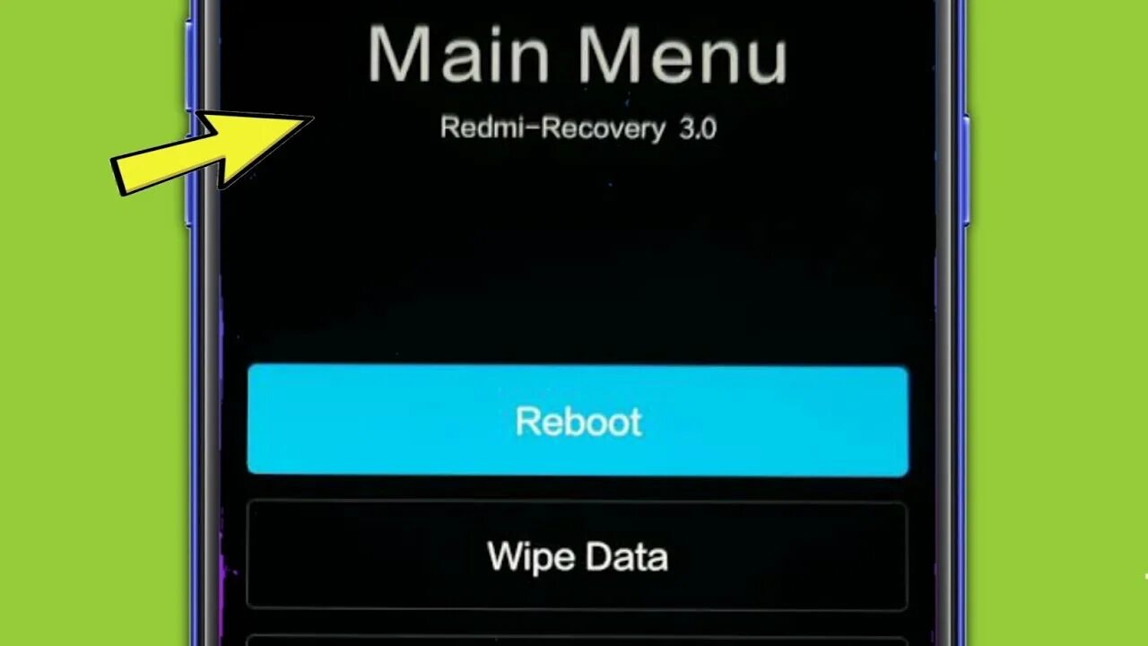 Main menu на редми. Main menu Redmi Recovery 3.0. Как выйти из main menu Redmi. Ресевери меню в редми. Main menu miui recovery 5.0 wipe data