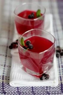 Кисель из ягод смородины