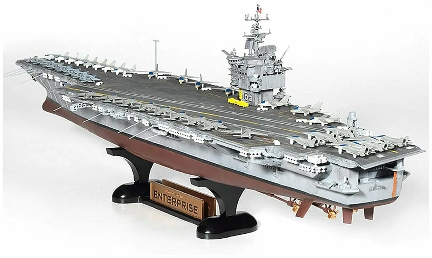 Модель для сборки 1. USS Enterprise CVN-65. Атомный авианосец Энтерпрайз. USS Enterprise CVN-65 модель. Авианосец Энтерпрайз Revell.