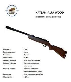 Пневматическая винтовка характеристики