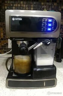Кофеварка рожковая vitek vt 1517 bn