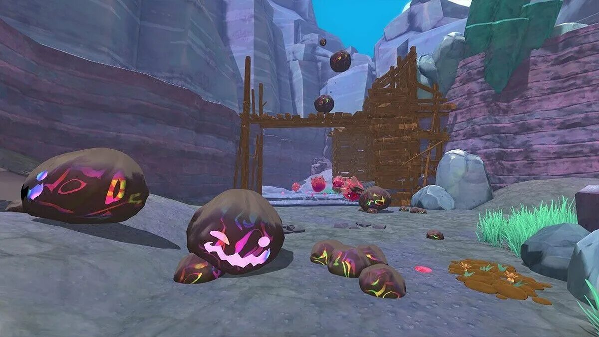 Слайм ранчер золотой слайм. Slime rancher варр. Варр слайм ранчер нападение. Tarr slime. Варр слайм slime rancher арт.