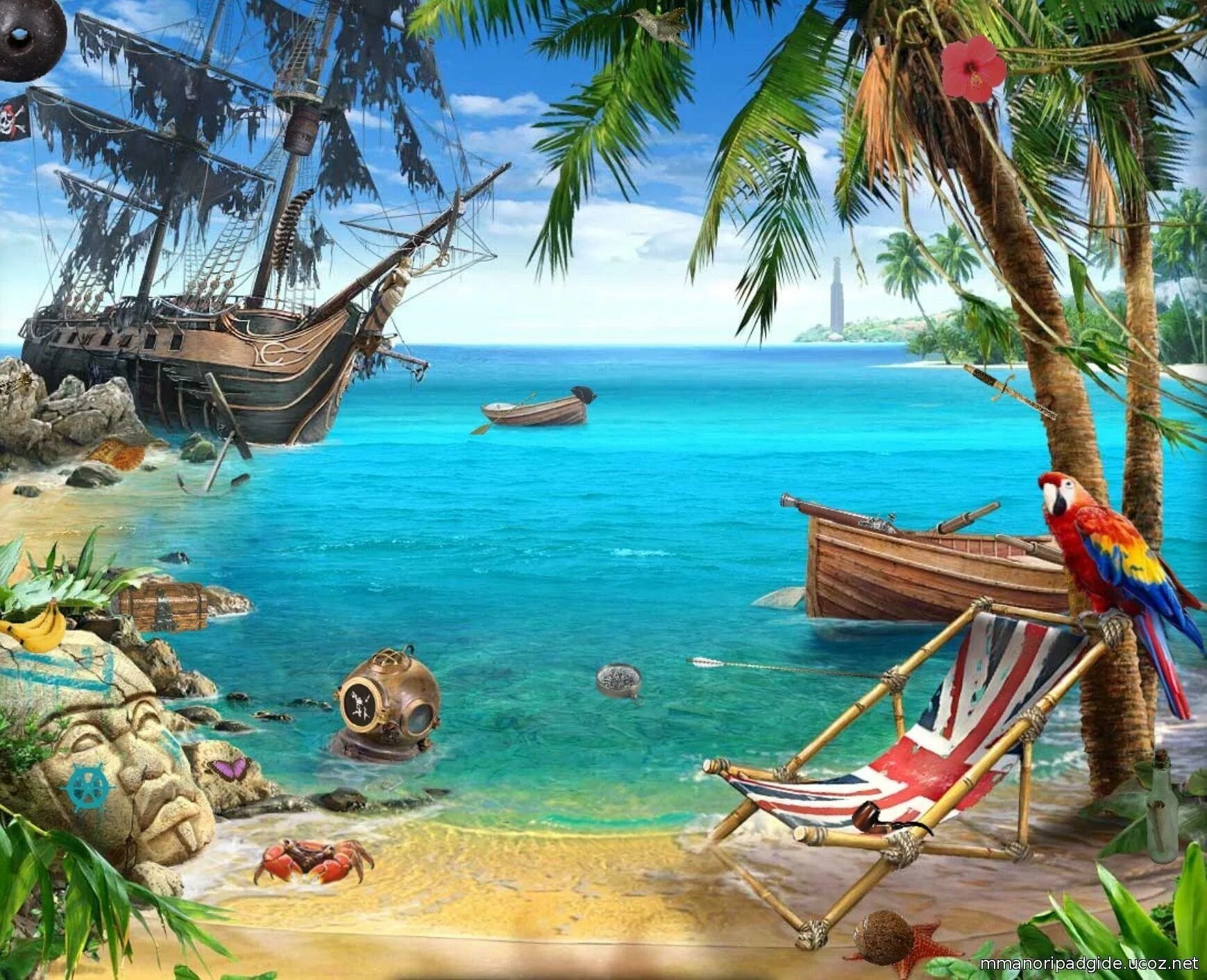 Пиратский остров. Пиратский фон. Пиратский корабль и остров. Фотообои пираты. Острова корабли пираты