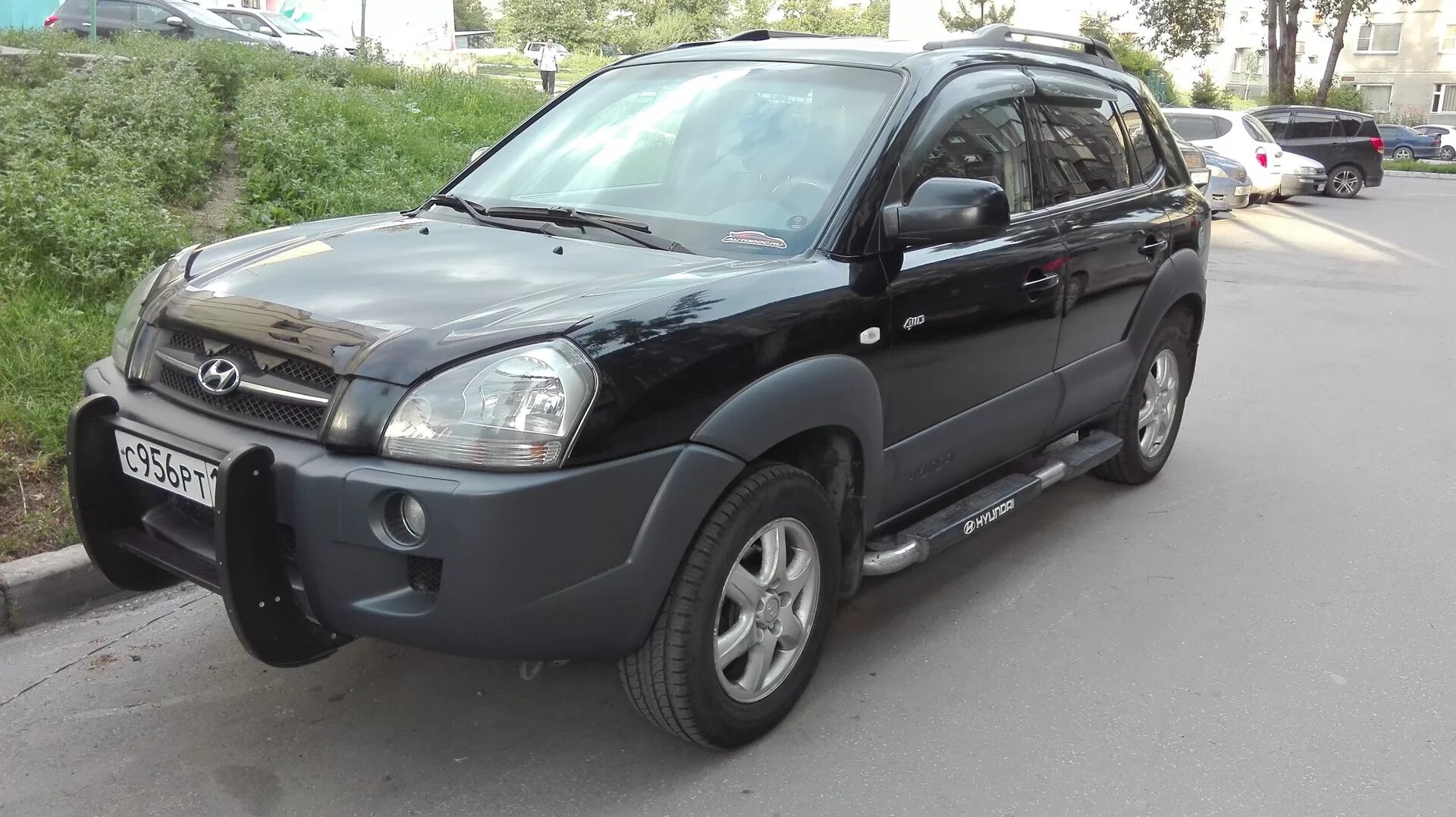 Hyundai tucson 2008 купить. Хендай Туссан 2008. Hyundai Tucson 2008 обвес. Обвес Hyundai Tucson 2007. Hyundai Tucson 2005.