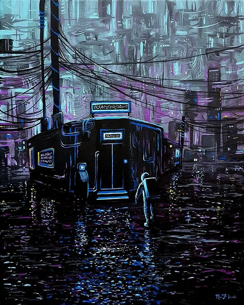 Sovoil cyberpunk 2077. Город в стиле киберпанк. Живопись в стиле киберпанк. Cyberpunk 2077 элизабет моралес. Cyberpunk future city concept art.