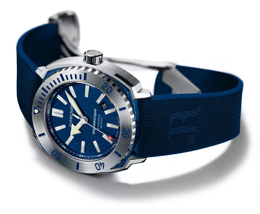Синий час. Наручные часы JEANRICHARD 60400-11d401-11a. Montblanc дайверские. Синие часы. Синие дайверские часы.
