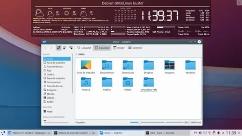 Debian kde