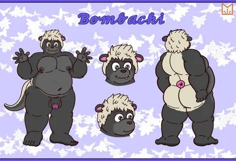 simple background, anthro, badger, balls, belly, chubby anthro, chubby male, genitals...