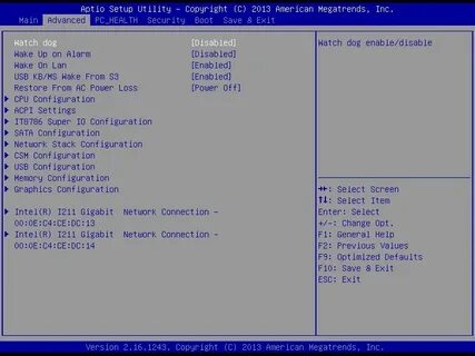 Aptio setup как выйти