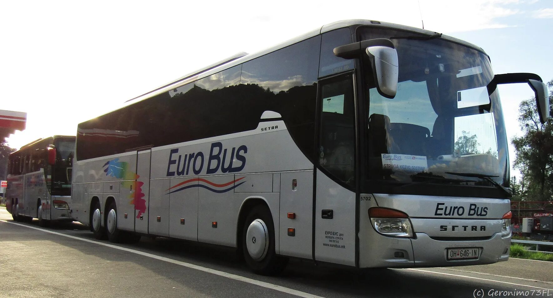 Euro bus buses