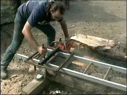 Домашняя пилорама своими руками из бензопилы