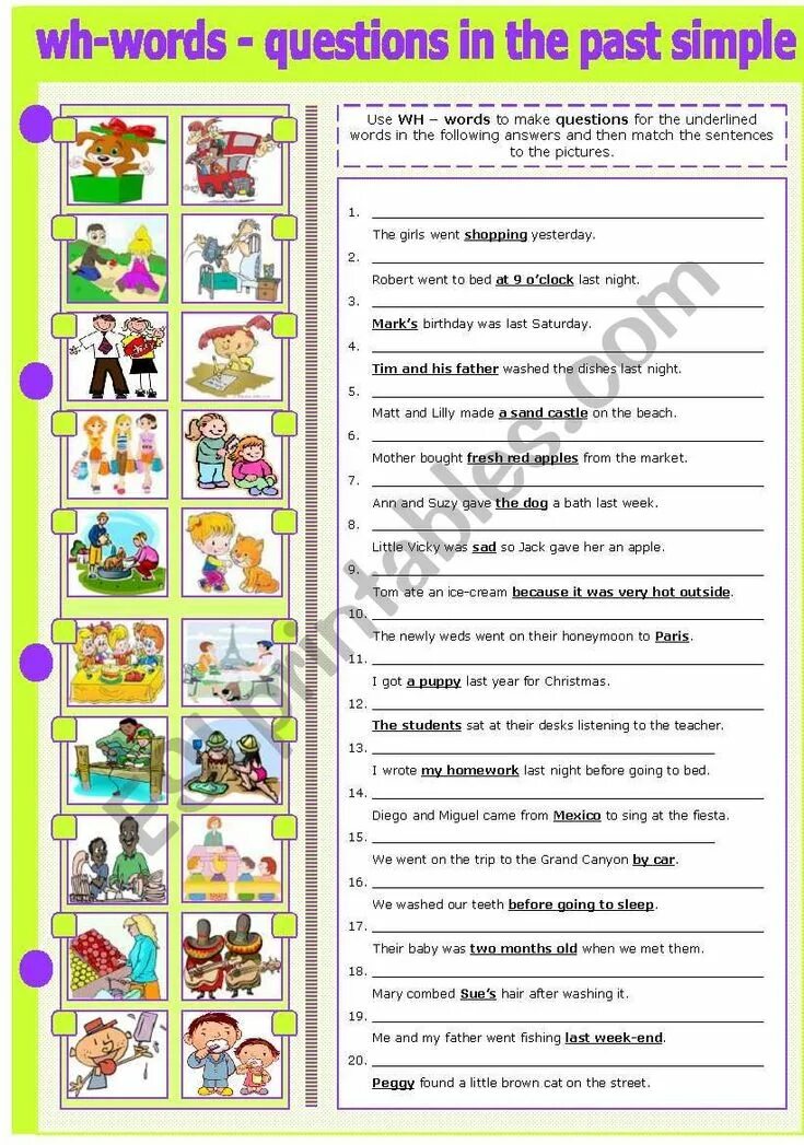 Making questions in past simple. Past simple вопросы worksheets. past simple wh вопросы упражнения. past simple wh questions задания. wh questions past simple worksheets.