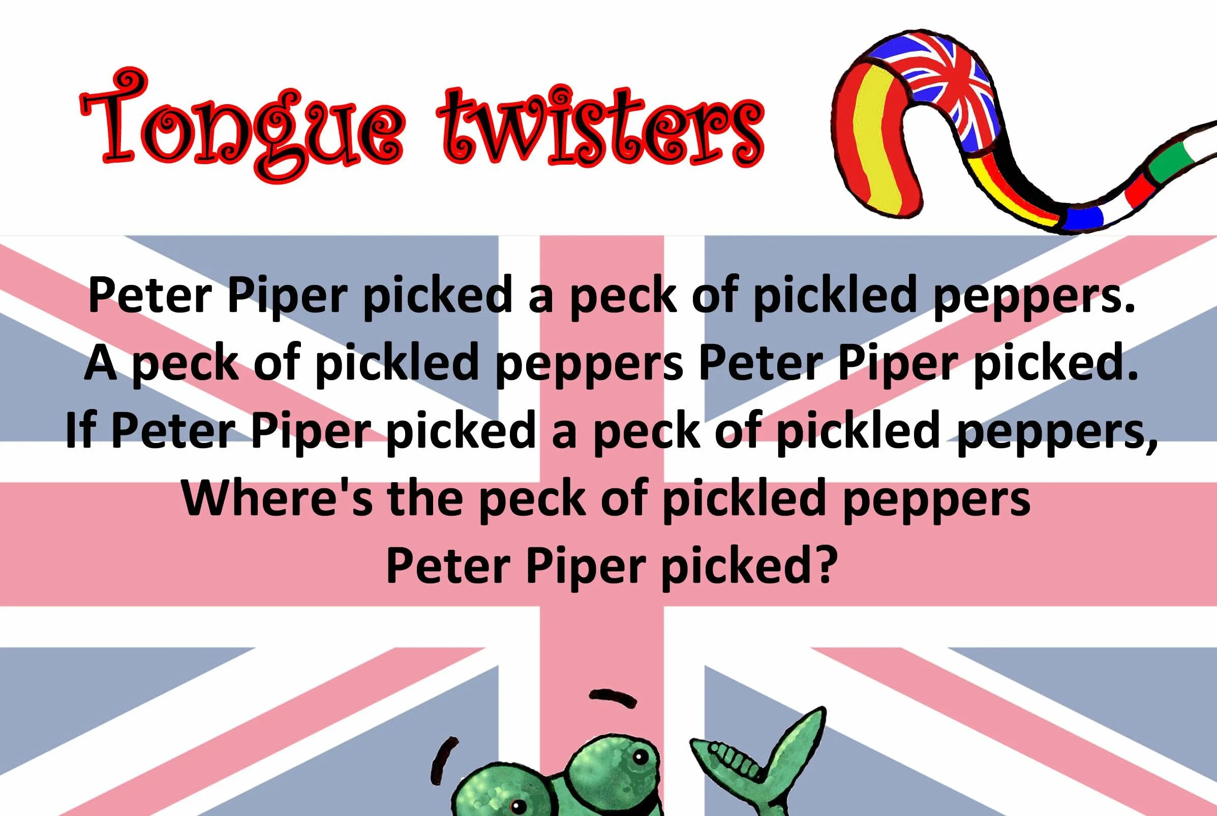 Peter picked pepper. Скороговорка на английском Peter Piper. Peter Piper tongue Twister. Скороговорка на английском Peter Piper picked. Питер Пайпер скороговорка на английском.