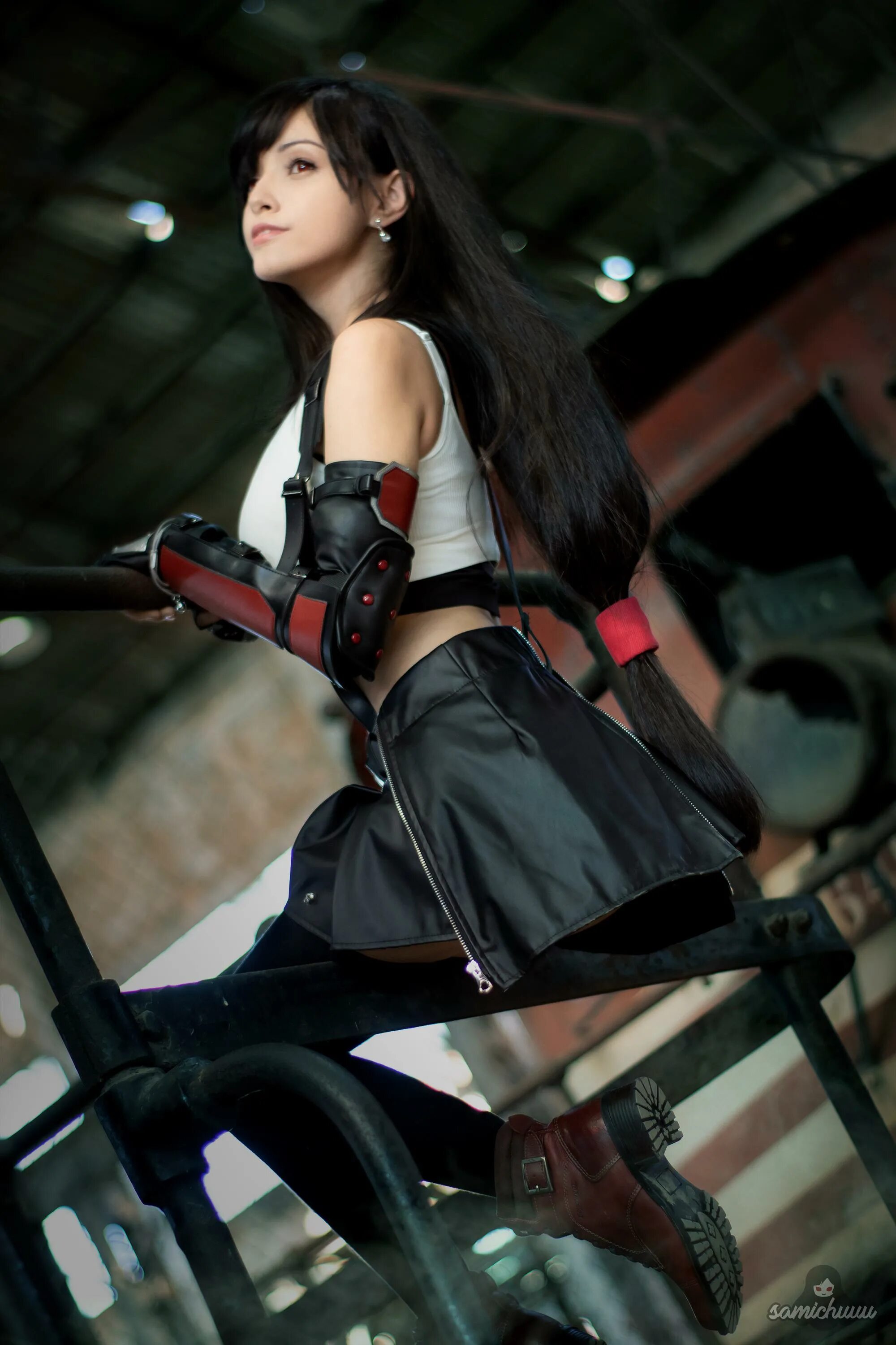 Tifa cosplay. Тифа Локхарт Final Fantasy 7 Remake косплей. Тифа Локхарт косплей +18.