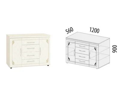 Комод 1200 ширина